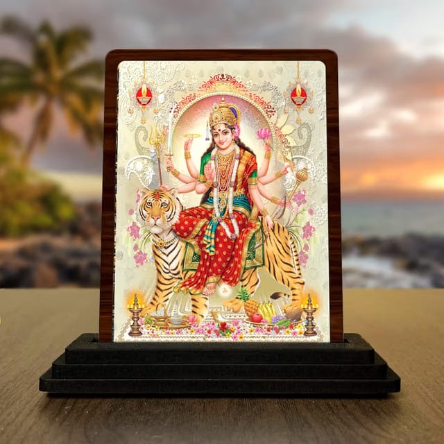 sherawali maa Durga MATA Photo Durga Maa Idol for Home Mandir