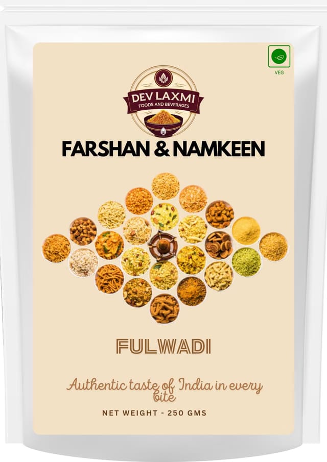 Dev Laxmi Fulwadi, Traditional Gujarati Snack, Crispy & Spicy