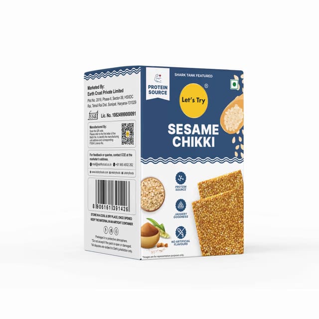 Let's Try Sesame Chikki