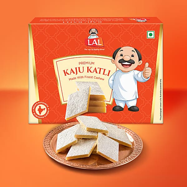 Lal Kaju Katli