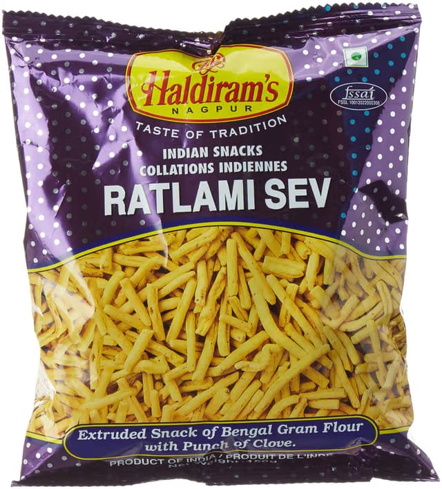 Haldiram's Nagpur Ratlami Sev, 150g - [Pack of 2]