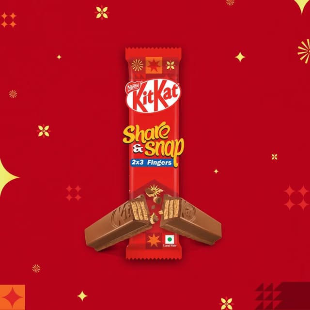 Nestle KitKat Share & Snap 2x3 Fingers Wafer Bar