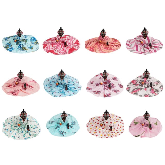 Premium Colorful Cotton Dress for Laddu Gopal Ji