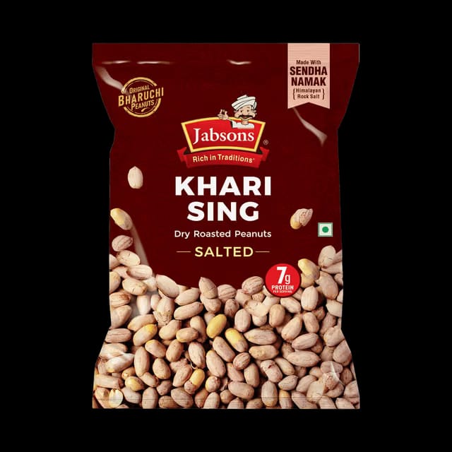 Jabsons Roasted Peanut Khari Sing With Skin
