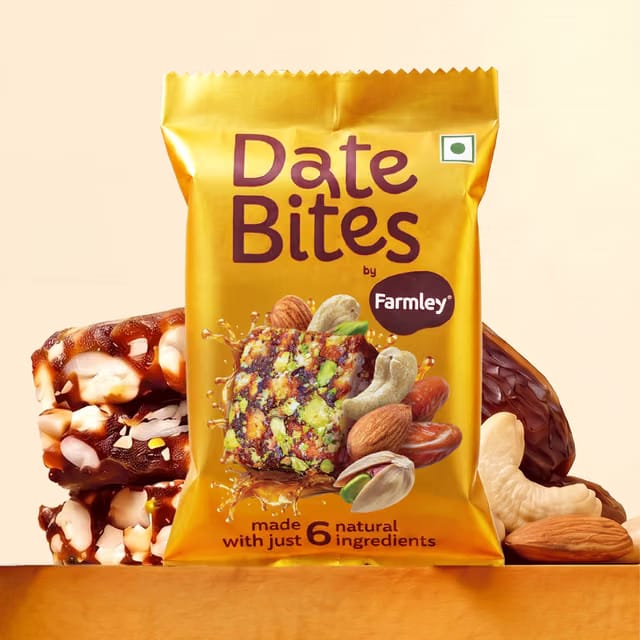 Farmley Classic Delight Date Bites Dry Fruit Burfi
