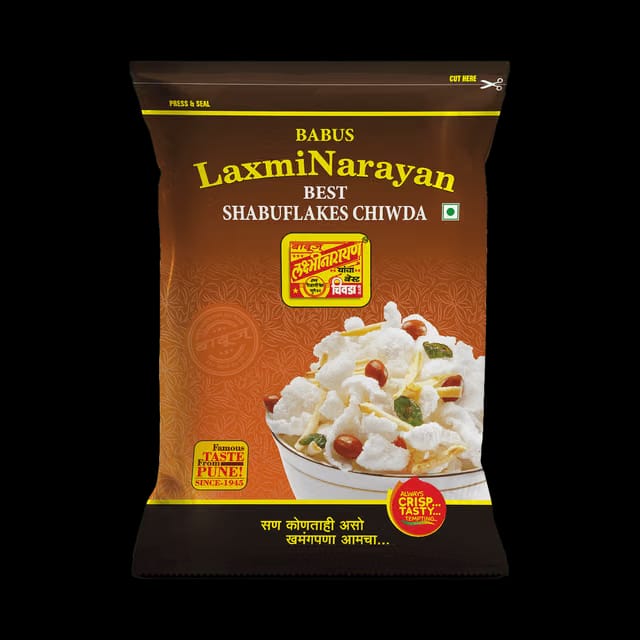 BABUS LAXMINARAYAN Sabudana Flakes Chiwda