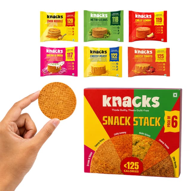 Knacks The Full Knacks Khakhra Chips Variety Pack