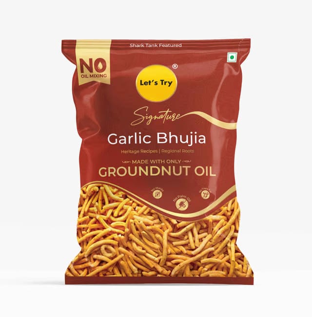 Let's try Signature Garlic Bhujia