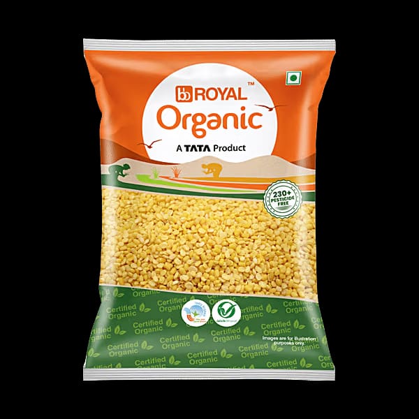 BB Royal Organic Moong Dal - Unpolished