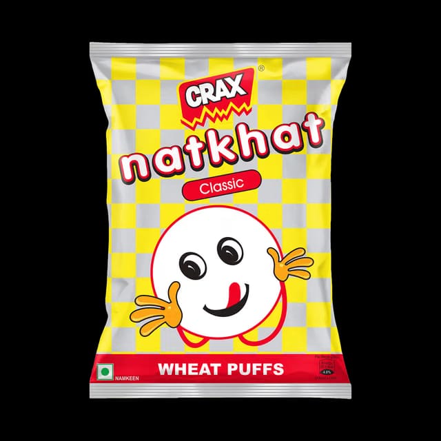 Crax Natkhat Classic Wheat Puff Snacks