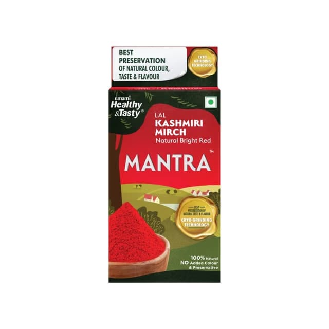 Emami Healthy & Tasty Chilli Powder / Kashmiri Lal Mirch