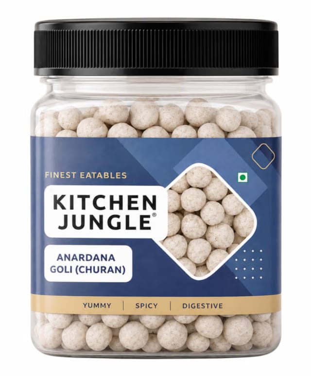Kitchen Jungle Pachak Delicious Anardana Goli Churan Diegestive Mouth Freshner Mukhwas, Pomegranate