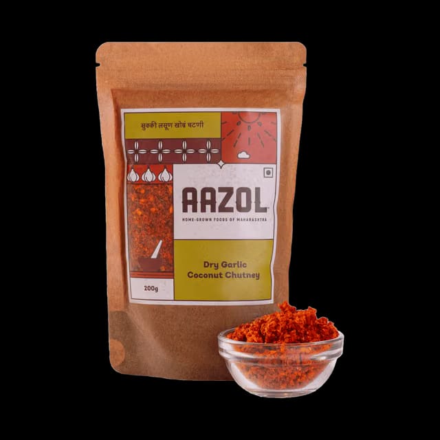 Aazol Dry Garlic Coconut Chutney