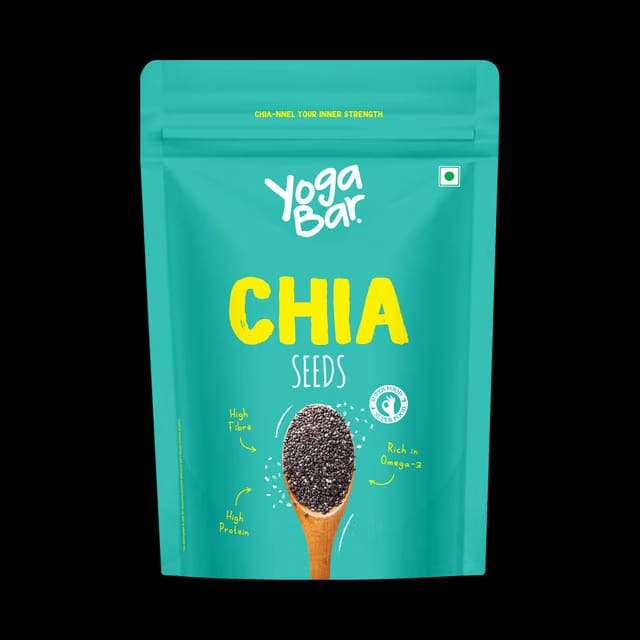 Yogabar Chia Seeds, High Protein and Fibre, Rich in Omega 3