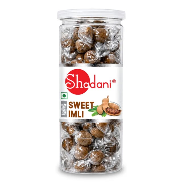 Shadani Sweet Imli Candy (Can Of 140g) Meethi Imli Goli