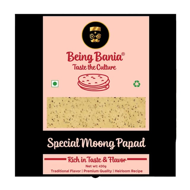 Special Moong Papad - 100% Natural and Handmade