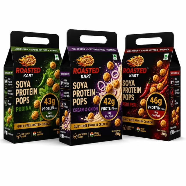 RoastedKart Soya Protein Pops