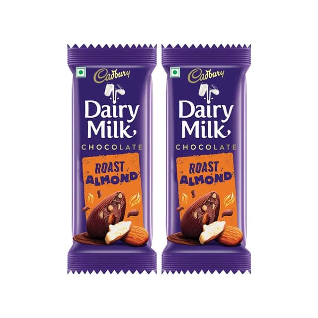 Cadbury Dairy Milk Roast Almond Milk Chocolate Bar