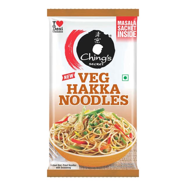 Ching's Secret Hakka Noodles with Masala, Not Fried, Air Dried