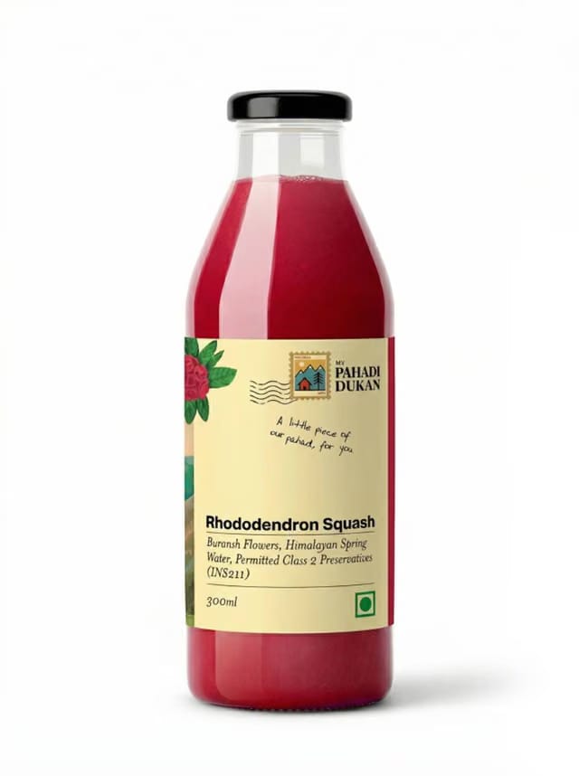 My Pahadi Dukan Buransh Sanjivni Juice - No Sugar Added, Antioxidant Rich