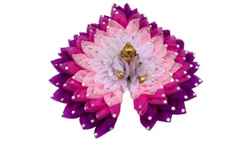 Kanha ji Dress/Laddugopal ji Dress for Krishna Janmashtami Leaf Design Beautiful Poshak for Laddu Gopal |