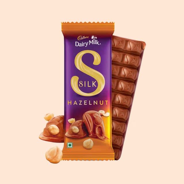Cadbury Dairy Milk Silk Hazelnut Chocolate Bar