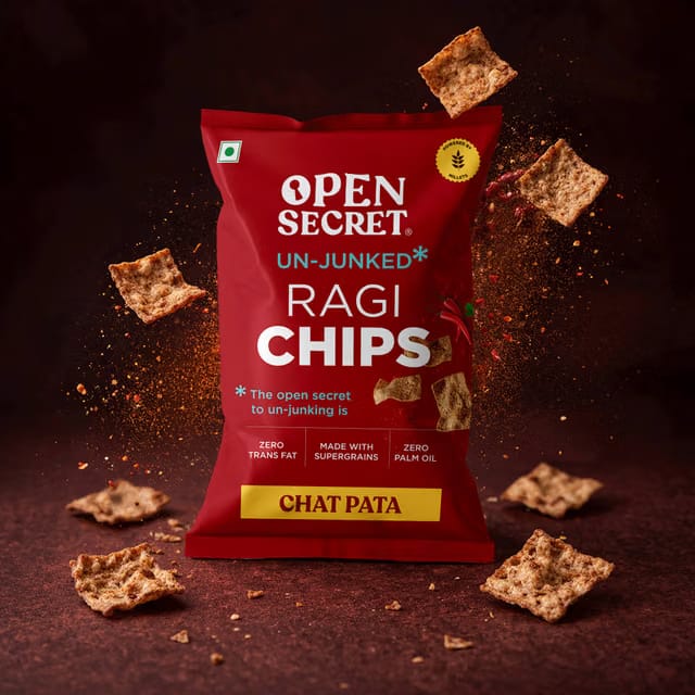 Open Secret Chatpata Healthy Ragi Chips