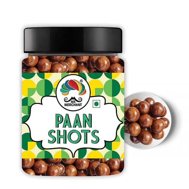Mr. Merchant Paan Shots (Instant Paan, Mouth freshener, Mukhwas) Pan Flavor Candy