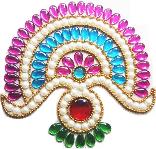 Dia Rangoli-Floor/Wall/Table Rangoli- Rearrangeable Handcrafted Decorative Rangoli for Diwali