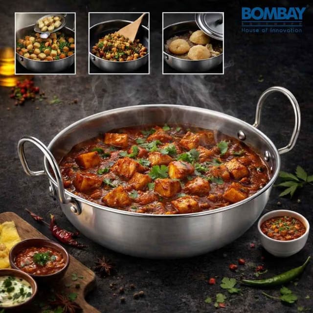 Stainless Steel Kadai