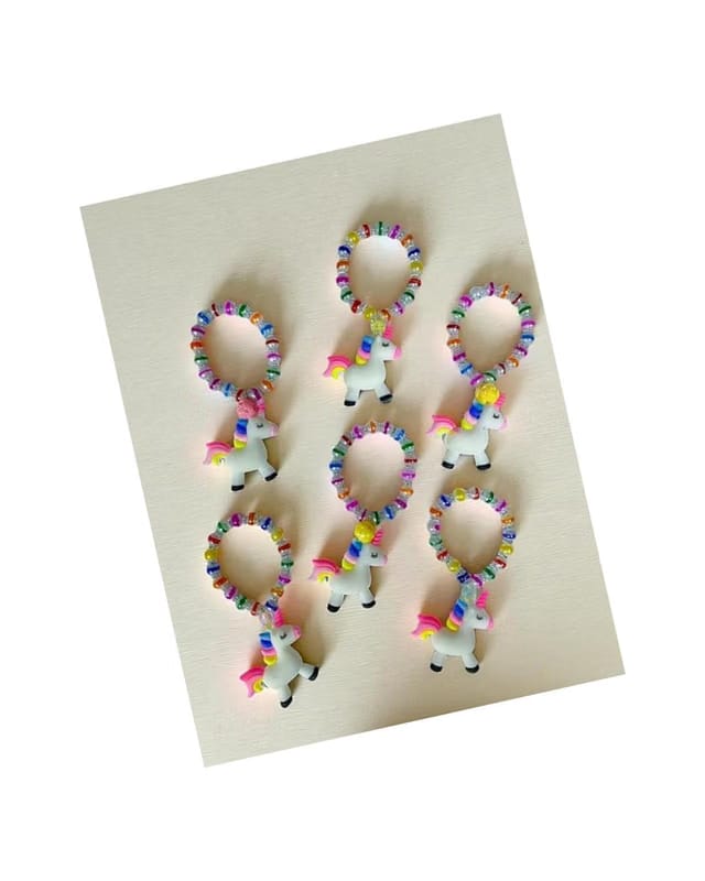 Unicorn Rakhi Bracelate Wrist Band For Rakhi Diwali New Year Christmas Birthday Return Gift Festival Events Gifts For