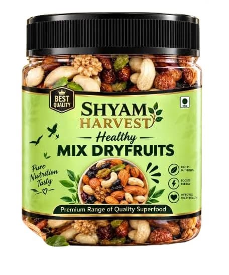 Shyam Harvest Mixed Dry Fruits 500g, Nutmix |Mix Dry Fruit
