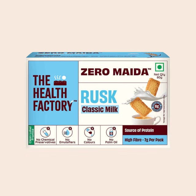 The Health Factory Milk Rusk