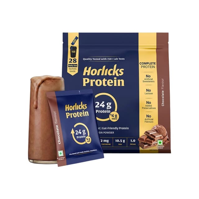 Horlicks Yeast Protein Powder Sachets (Chocolate)