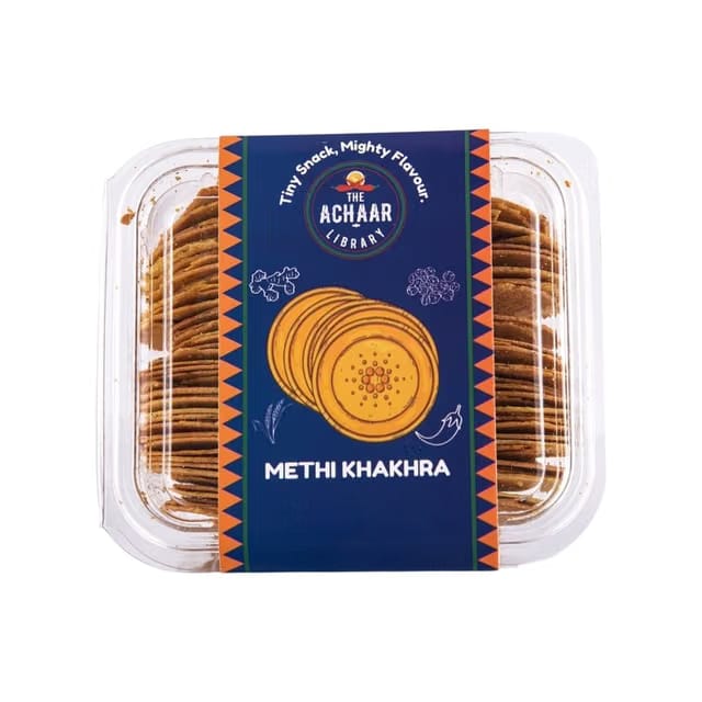 Mini Methi Khakhra By The Achaar Library