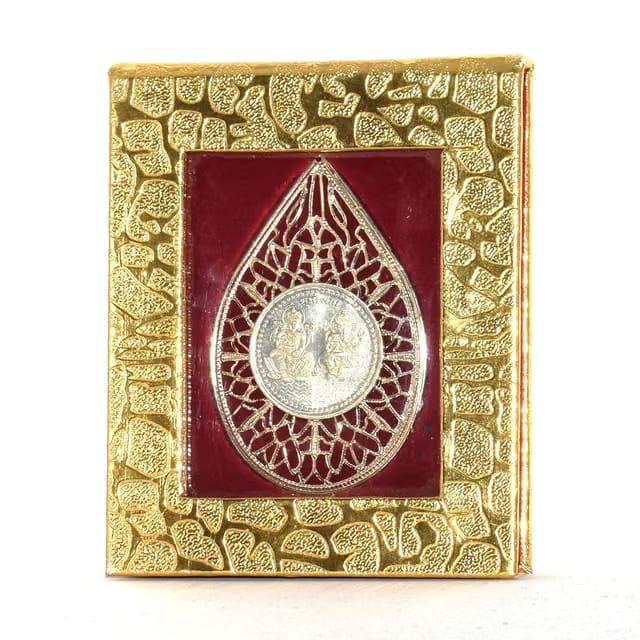 German Silver plated coin with velvet gift box for Diwali/Wedding gift/diwali Gift/Diwali Gift Items/Corporate/Business