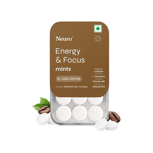 NeuroGum Energy & Focus Mint Candies (Iced Coffee)
