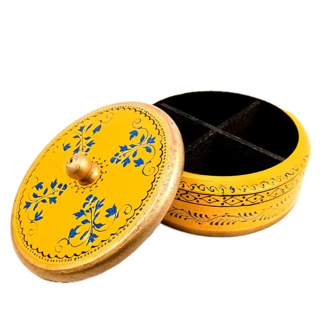 Wooden Dry Fruit Box with Lid