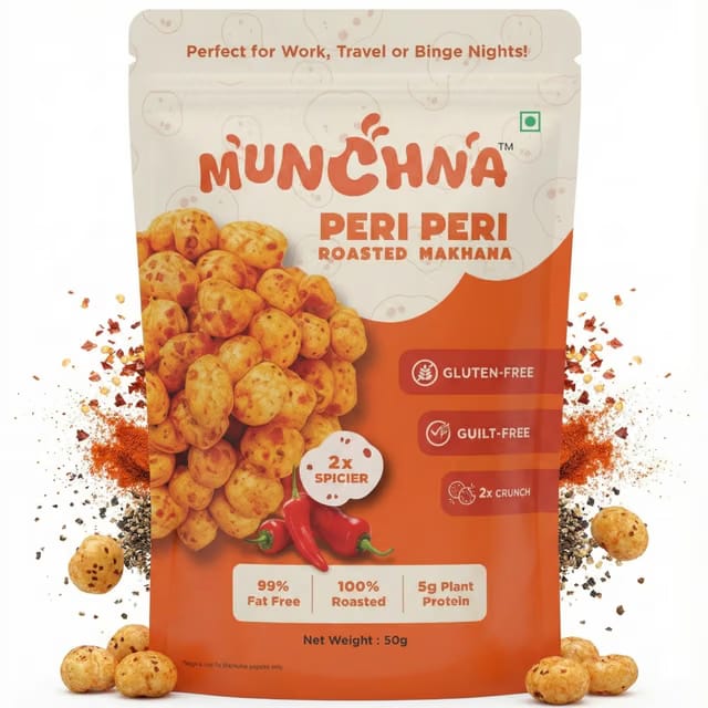 Munchna Peri Peri Roasted Makhana