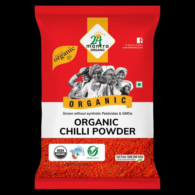 24 Mantra Red Organic Chilli Powder