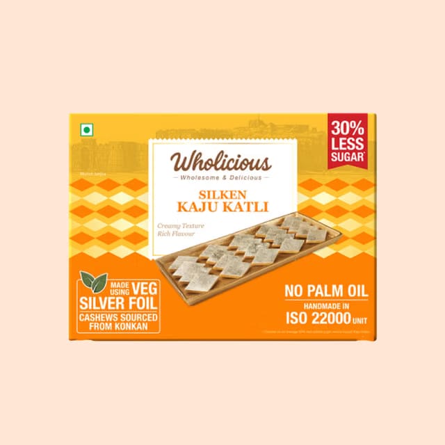 Wholicious Silken Kaju Katli