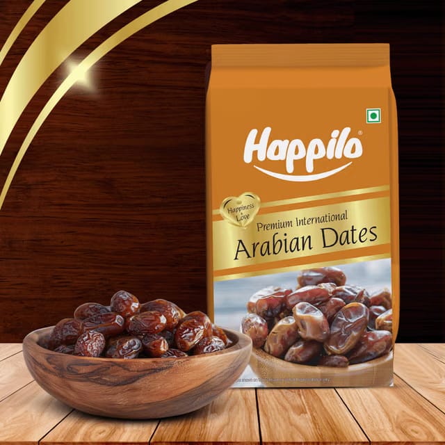 Happilo Arabian Dates, Natural Premium Khajur
