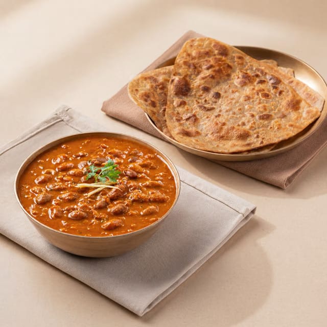 Rajma Masala & Tawa Plain Paratha
