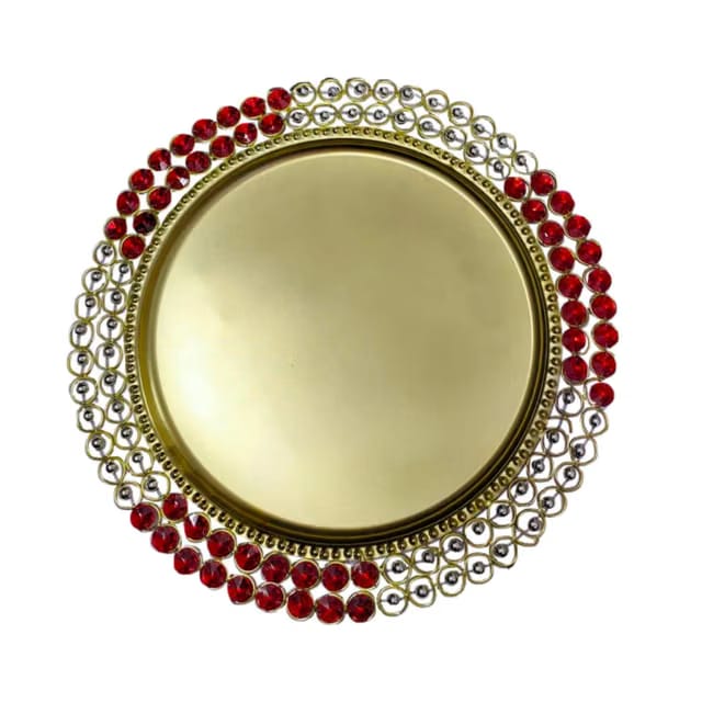 Traditional bhai dooj Tikka thali,Pooja Thali for Occasion, Diwali Festival, karwa chauth, Temple Accessory