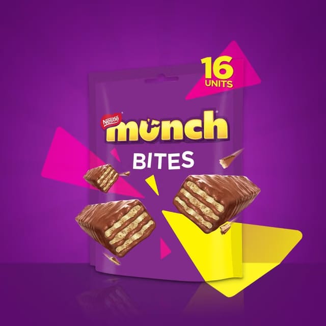 Nestle Munch Bites Coated Crunchy Wafer Bars