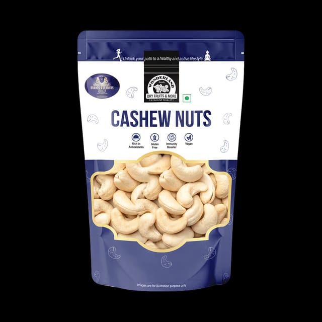 Wonderland Foods Raw Cashew Pouch