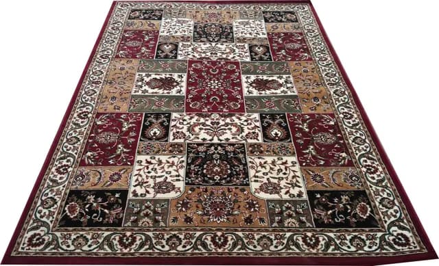 BHADOHICARPETS 5 ft X 7 ft Acrylic Carpet