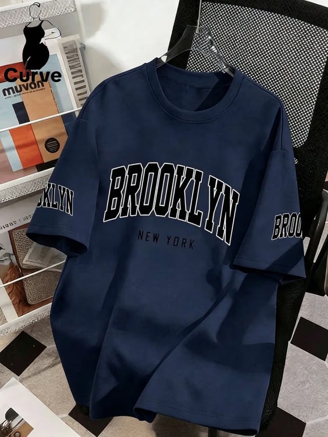 Women's Plus Size Pullover T-Shirt