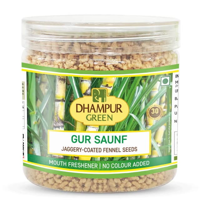 Dhampurgreen Gur Saunf, 250 Gram