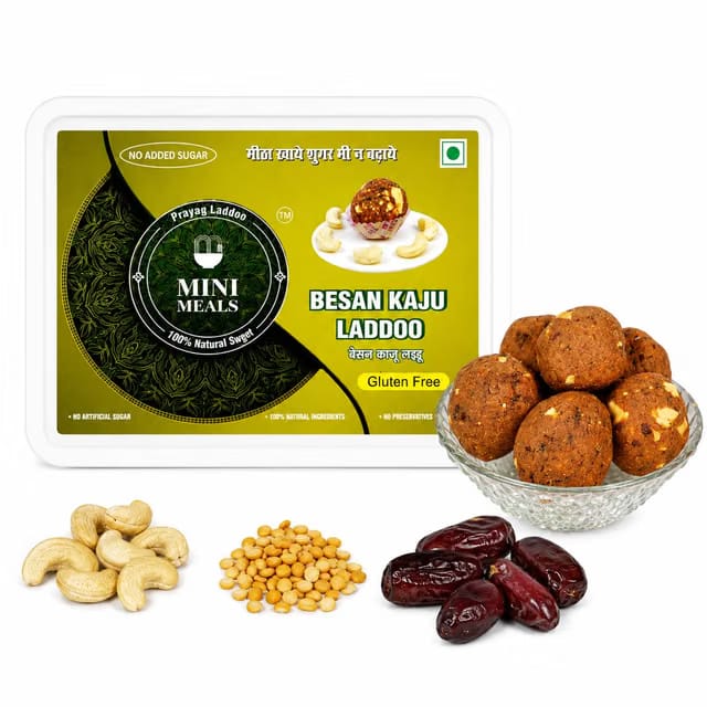 Besan Kaju Sugar Free Laddoo